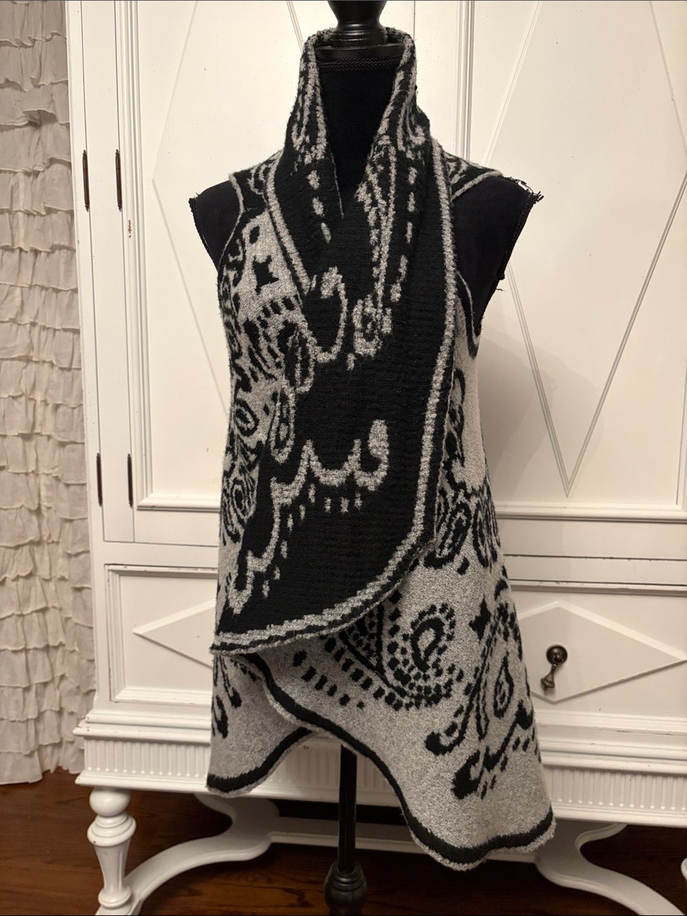Cozy sweater vest